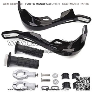 22mm 7/8" 28mm 1 1/8" Handlebar Hand Guards Handguards safe for Motorcycle motocross Handle Protector Alloy Insert Replacement for Dirt Pit Bike off Road ATV QuadBlack