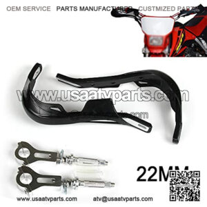 22mm 7/8Handlebar Hand Guards Handguards safe for Motorcycle motocross Handle Protector Alloy Insert For Dirt Pit Bike off Road ATV QuadBlack