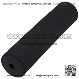 KIMISS Round Motorcycle Handlebar Crossbar Bar Pad Protector for Motocross Dirt Bike ATV Quad(Black)