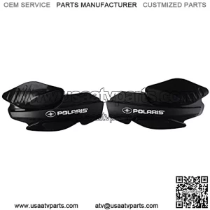 Polaris ATV Handguards in Black, 2 Pack