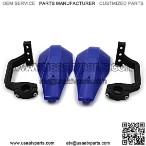 RACING Blue Motocross Handguards 7/8 inch and 1 1/8 inches Hand Guards For Motorcycle YZ80 YZ85 YZ125 YZ250 YZ250F Dirt Bike MX Supermoto Racing ATV Quad KAYO