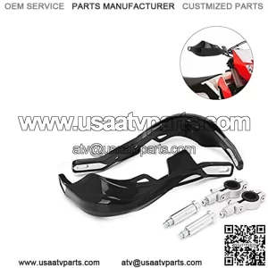 RACING Motorcycle Universal Handguards Dirt Bike Hand Guards For ATV Pit Bike off Road Motocross Enduro MX- Black