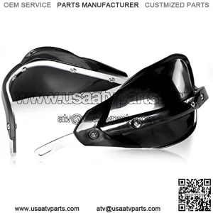 Handguards Hand Guards - Universal for 7/8" and 1 1/8" Handlebars For off Road ATV For Motorcycle Pit Dirt Bike Motocross (Black)