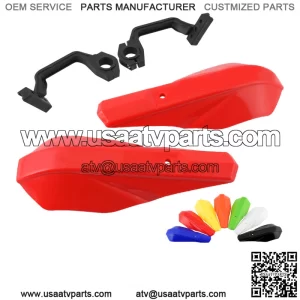 Off-road motorcycle four-wheel ATV modified handlebar mudguard handguard anti-collision plastic handguard multi-color choice