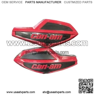 Can-Am Viper Red Handlebar Wind Deflector Pair 715006118