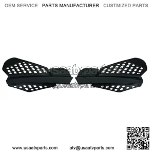 Black Handguards with Aluminum Mounting Kit  ATV/UTV Upgrade