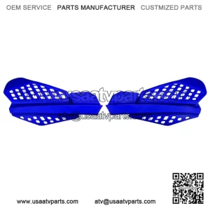 Blue Handguards with Mounting Kit  Durable ATV Protection