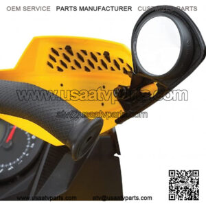 BRP 860200080 ATV Mirror Kit for Handlebar Wind Deflectors