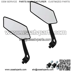 OSAN CICMOD Custom Universal Motorcycle Rearview Side Mirrors for Sports Bike Choppers Cruiser