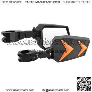 Side Mirror for UTV, RZR Mirrors w/Ultra Clear Mirrors Fit for 1.75inch to 2inchRoll Cage Bar Compatible with Polaris RZR Pro/XP/1000/900/800,Honda Talon/Pioneer 1000, YXZ1000R 2014-2024