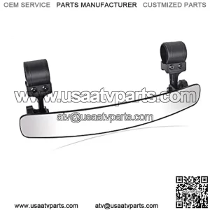 16.5" Ultra View UTV RearView Mirrors with 1.75-2.0" Clamps Compatible with Polaris RZR 800 900 1000 Turbo, Can Am Maverick, Honda Pioneer Talon, Kawasaki SXS UTV Mirror - Fit Until 2023