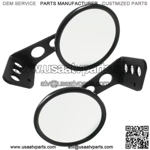 Flat Side Mirrors Can-Am Maverick X3 Max SSP Right & Left UTV Joker Machine !