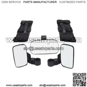 Roll Bar Rear Side Center View Mirror For Textron Stampede 900 Kymco UXV ZFORCE (For: More than one vehicle)