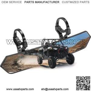 UTV Center Rear View Mirror For 1.65"-2" CFMOTO ZForce 950/1000 Kubota RTV X1140 (For: More than one vehicle)