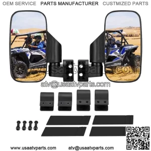 UTV Rear View Side Mirrors SXS For Can Am Defender HD8/HD10 Maverick Trail/Sport (For: More than one vehicle)