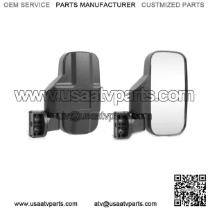 UTV Rear View Side Mirrors 1.75"-2" Roll Cage For Can-am Commander 1000 800R 800 (Fits: Yamaha Rhino 660)