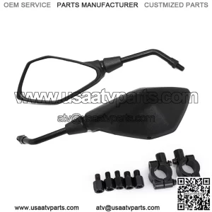 Motorcycle Rear Mirror ATV Car UTIV Universal Rearview Mirror Electric Reflector Dune Buggy Side Mirror Beach Buggy Parts Motorcycle Rearview Mirror