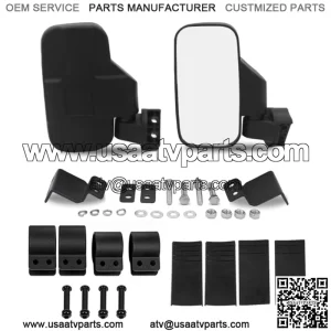 UTV ATV Rearview Mrror Side Set Rearview
