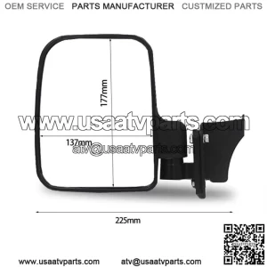 mirrors Polaris Ranger 1000XP 2018+