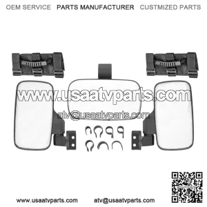 For CFMOTO ZFORCE 500 600 800 950 1000 UTV Rear-View Center Side Mirrors Sets