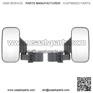 For CFMOTO ZFORCE 500 800 950 1000 UTV 1.75" 2" Rear View Side Mirrors Kit