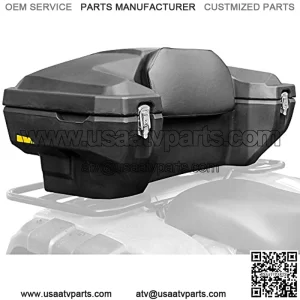 Black Widow ATV-CB-8030 17.5" H Rear Rack Locking ATV Cargo Box
