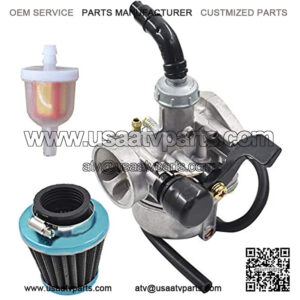 PZ19 Carburetor 50cc 70cc 90cc 110cc 125cc Replacement for ATV Dirt Bike Go Kart with Air Filter