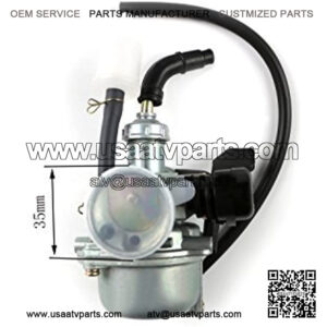 19mm PZ19 Carb Hand Choke Carburetor For Kawasaki KFX 50 70 90 110 ATV Honda Yamaha TaoTao SUNL Coolsports AIM-EX Roketa Kazuma