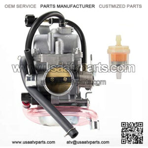 KLF300 Carburetor Carb Replacement for Kawasaki Bayou 300 KLF300A 1986-1987, KLF300B KLF300C 1988-2004 ATV Carburetor