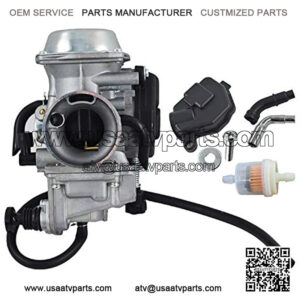 KLF300 Carburetor Carb Fit for 1986-2005 Kawasaki KLF300 Bayou 300 ATV Carb with Fuel Filter
