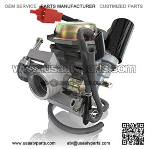 1PZ P24-CA1 PD24J Carburetor PD24J Carb for 4-Stroke GY6 125cc 150cc ATV Engines Electric Choke Motorcycle Scooter 152QMJ 157QMI