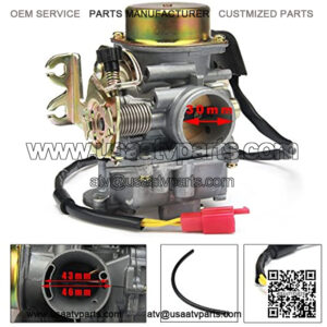 RACING CVK 30mm CVK30 Carb Carburetor Moped Motor Motorcycle ATV Scooter GY6 150CC 200CC 250CC