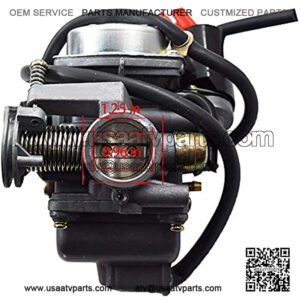 Carburetor Carb Fit for GY6 150cc 250cc Scooter Moped ATV Gokart Motorcycle 24mm