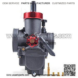 Racing Parts 28mm Motorcycle Carburetor 150CC Dirt Bike Carburetor Kit PE28mm Carburetor With Carburetor Jets Fit YAMAHA SUZUKI KYMCO Motorcycle GY6 Scooter ATV Dirt Bike SSR TTR Apollo