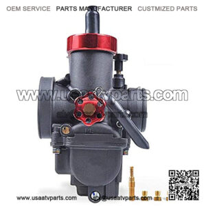Racing Performance Motorcycle Carburetor PE28mm 150CC Carburetor 28mm With Carburetor Jets Fit Honda Yamaha Suzuki Kawasaki Motorcycle Scooter ATV Dirt Bike 150CC-250CC CG GY6 Engine