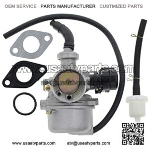 19mm Carburetor PZ19 Carb for 50 70 90 110 125 135 cc ATV Quad 4 Wheeler