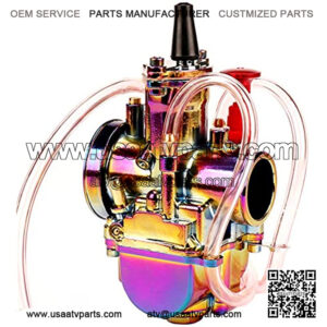 PWK Carburetor Motorcycle 4T Stroke Engine Parts Scooters Dirt Bike ATV 28 30 32 34mm with Power Racing Moto (28mm)