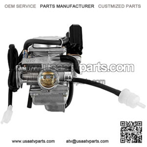 Replacement Carb Fuel System Carburetor Fits For Honda GY6 125 CC ATV 125 PD24J Scooter Go Kart Wildfire