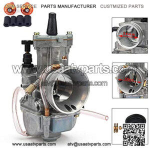 RACING 34MM OEM Power Jet Carburetor Carb Universal For Racing ATV Quad Go Kart Dirt Pit Bike Motorcycle Scooters