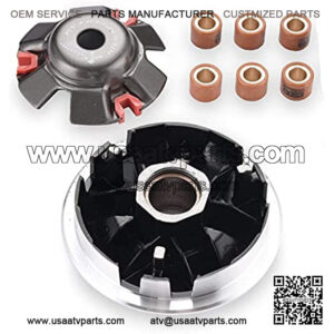 High Performance Variator Assembly Front Clutch for GY6 125cc&150cc 152QMI 157QMJ Engine Scooter Moped ATV Go Kart Taotao