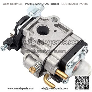 Carburetor Replacement for 11mm 2 Stroke 32cc 34cc Dirt Pocket Bike ATV Stand-up Scooter Mini Chopper