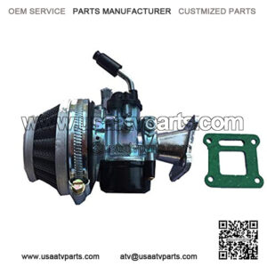 Carburetor Air Filter Assembly for 2 Stroke 47cc 49cc Mini Pocket Bike Quad Chopper ATV