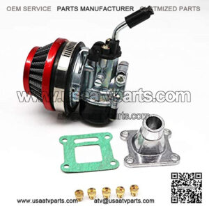 Carburetor air filter intake kit For 49cc 50cc 60cc 66cc 70cc 80cc 2-stroke Engine Motorized Bicycle Bike Pocket bike Scooter Quad ATV With Jets set