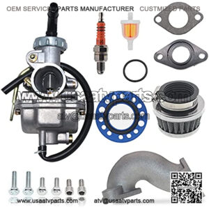 PZ20 Carburetor for taotao 110cc carburetor and 125cc carburetor Baja 70cc carburetor ,Replace Baja 50 70 90 110 125cc 4 Stroke ATV Go Kart Pit Dirt Bike carburetor