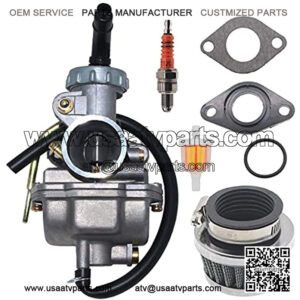 PZ20 Carburetor For TaoTao Baja 50cc 70cc 90cc 110cc 125cc Chinese Quad 4 Stroke ATV 4 Wheeler Go Kart Dirt Bike