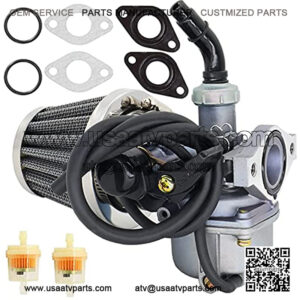 PZ19 Carburetor+ 35mm Air Filter for Taotao 50cc 70cc 90cc 110cc 125cc Dirt Bike ATV Scooter Moped,ATV Dirt Pit Bike Taotao