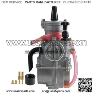 power jet 28mm carburetors carb flat slide for dirt pit bike