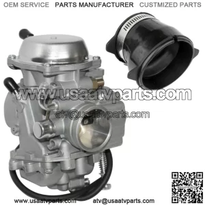 Carburetor Carb And Boot Joint W/Clamp for Polaris Atp 330 4X4 2004-2005