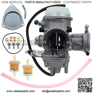 MOTOALL Carburador para Yamaha 660 YFM660 YXR660FA YXR660FSE YXR660FH YXR660 Hunter UTV ATV 2004 2005 2006 2007 Reemplaza el nmero de pieza OEM 5KM-14901-00-00 2 2 2 Juego ., ., ., ., ., ., .,