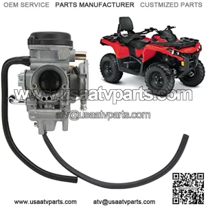 Carb Carburetor, ATV Carburetor Kit Replacement for Bombardier CAN AM OUTLANDER MAX 400 4x4 2004008